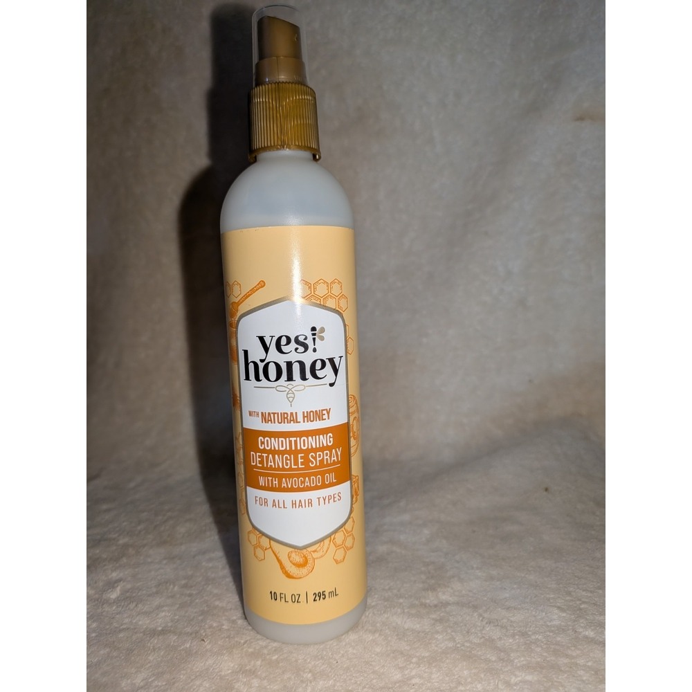 *NEW Yes ! Honey Natural Honey Conditioning Detangle Spray For All Hair 10 fl oz